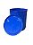 BALDINHO C/TAMPA PLASTICO 1L AZUL BIC TP - Imagem 1