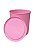BALDINHO C/TAMPA PLASTICO 1L ROSA BB TP - Imagem 1