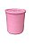 BALDINHO C/TAMPA PLASTICO 1L ROSA BB TP - Imagem 2