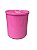 BALDINHO C/TAMPA PLASTICO 1L ROSA PINK TP - Imagem 2