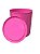 BALDINHO C/TAMPA PLASTICO 1L ROSA PINK TP - Imagem 1