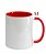 CANECA BRANCA INT E ALÇA VERMELHO 325ML PANDA - Imagem 2