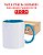 CANECA BRANCA INT E ALÇA AZUL CLARO 325ML PANDA - Imagem 4