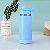 GARRAFA TERMICA DE AÇO INOX C/ TAMPA ROSQUEAVEL E BASE SILICONE FOSCA 800ML P1712 - Imagem 2