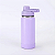 GARRAFA TERMICA DE AÇO INOX C/ TAMPA ROSQUEAVEL E BASE SILICONE FOSCA 800ML P1712 - Imagem 3