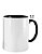 CANECA BRANCA INT E ALÇA PRETO 325ML PANDA - Imagem 5