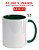 CANECA BRANCA INT E ALÇA VERDE ES 325ML PANDA - Imagem 3