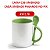 CANECA BRANCA C/COLHER ALÇA/INT VERDE CLARO C/CX DEKO - Imagem 4