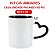 CANECA ALÇA CORAÇÃO INT/ALÇA PRETO PANDA - Imagem 2