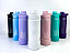 GARRAFA TERMICA DE AÇO INOX C/ TAMPA ROSQUEAVEL E BASE SILICONE 800ML P1775 - Imagem 1