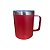 CANECA TERMICA AÇO INOX C/ALÇA E TAMPA ACRILÍCA 400ML - Imagem 3
