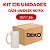 CANECA CHOPP VIDRO FOSCA JATEADA 475ML DEKO - Imagem 3