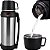 GARRAFA TÉRMICA AÇO INOX 2L AGUA CAFÉ CHIMARRÃO CAMPING P1559 - Imagem 2