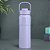 GARRAFA TERMICA DE AÇO INOX C/ ALÇA E TAMPA FLIP 750ML P1609 - Imagem 5