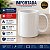 CANECA BRANCA DE CERAMICA IMPORTADA 325ML - Imagem 1