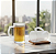 CANECA CHOPP VIDRO FOSCA JATEADA 475ML JKB UND - Imagem 3