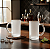 CANECA CHOPP VIDRO FOSCA JATEADA 475ML JKB UND - Imagem 2
