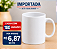 CANECA BRANCA CERAMICA 325 ML - Imagem 2
