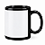 CANECA TARJA BRANCA PRETA 325ML JKB - Imagem 1