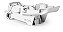 Shell Do Meio Middle Para Drone Dji Mini Se Mini 2se Mini 4k Cinza - Imagem 4