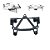 Suporte Para Modulo Gps Com Amortecedor Dji Mini 2, 2se, 4k - Imagem 1
