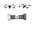 Cabo Flat Esc Drone Dji Air 3 - 3s - Pf002006.03 - Imagem 1