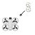Dji Neo Shell Inferior Lado Direito Cor Cinza - Imagem 2
