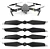 Kit 2 Pares De Hélices Prata Drone Dji Mavic Pro Platinum - Imagem 1
