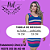 Vestido Tubinho Listrado Curto Midi - Imagem 8