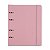 Caderno Clássico Rosa Argolado Organizador 17x24 Cicero - Imagem 2