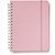 Planner Pastel Rosa Permanente Wire-O Semanal A5 - Cicero - Imagem 2