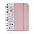 Planner Pastel Rosa Permanente Wire-O Semanal A5 - Cicero - Imagem 1