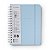 Planner Pastel Azul Permanente Wire-O Semanal A5 - Cicero - Imagem 1