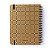 Planner Permanente Semanal Notas Cicero Kraft Linha e Ponto - Imagem 2