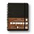 Planner Permanente Wire-O Financeiro A5 Preto - Cicero - Imagem 1