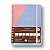 Planner Permanente Wire-O Financeiro A5 Pastel Block Cicero - Imagem 1