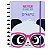 Caderno Inteligente Pandalu By Luluca - Grande 80 folhas - Imagem 1