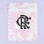Caderno Inteligente Grande 80 Folhas Flamengo Mengo Rosa - Imagem 1