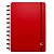 Caderno Inteligente Grande 80 Folhas - All Red - Imagem 1