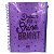 Caderno Universitário Color Bubble Roxo10 Matérias 160f DAC - Imagem 1