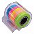 Bloco Adesivo Tili Notes Roller 5 Cores c/ Dispenser Tilibra - Imagem 1