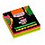 Bloco Smart Notes Cube 76x76 mm Colorido Neon 200 folhas BRW - Imagem 1
