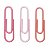 Clips Rosa Pastel Tilibra 28mm Blister com 120 unidades - Imagem 4