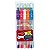 Caneta Gel Grip Neon Estojo com 5 Cores - Molin - Imagem 1