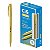 Caneta Esferográfica Alfa Ouro 1.0mm Tinta Dourada - CIS - Imagem 4