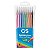 Caneta Esferográfica 0.7mm Spiro Glow Estojo com 8 Cores CiS - Imagem 1