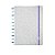 Caderno Inteligente Let’s Glitter Silver Prata 2.0 Grande - Imagem 1