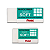Borracha Pentel Hi-Polymer Eraser Soft - Pequena ou Grande - Imagem 1