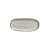 TRAV OVAL RASA MINI ORGANICO PISTACHE 16,5X8 CM - Imagem 1