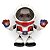Brinquedo Infantil Boneco Astronauta Dançarino Com Som E Luz - Imagem 3